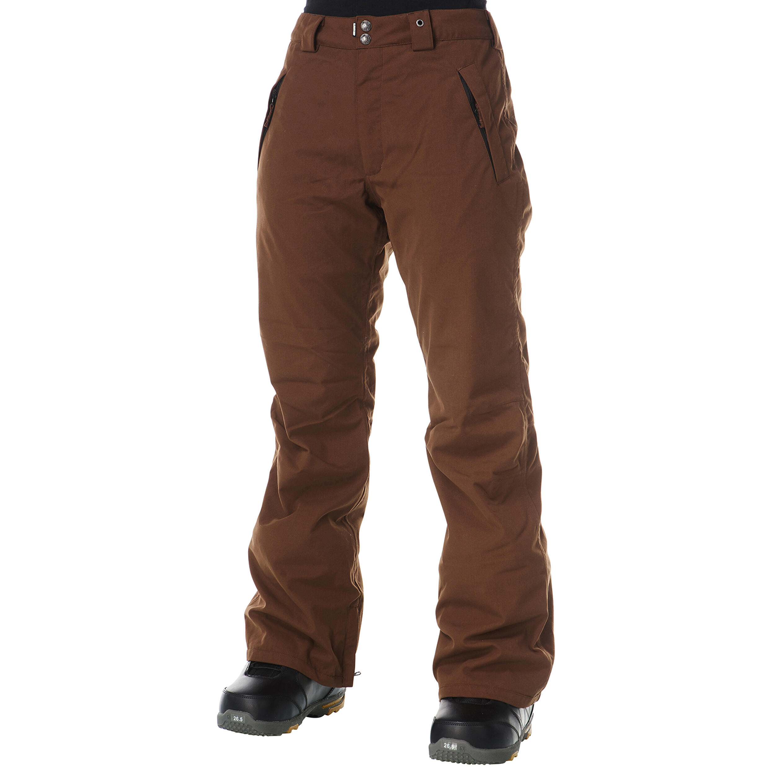 LIGHT BOARD CORP Ski-/Snowboardhose Damen - YOKO dark brown