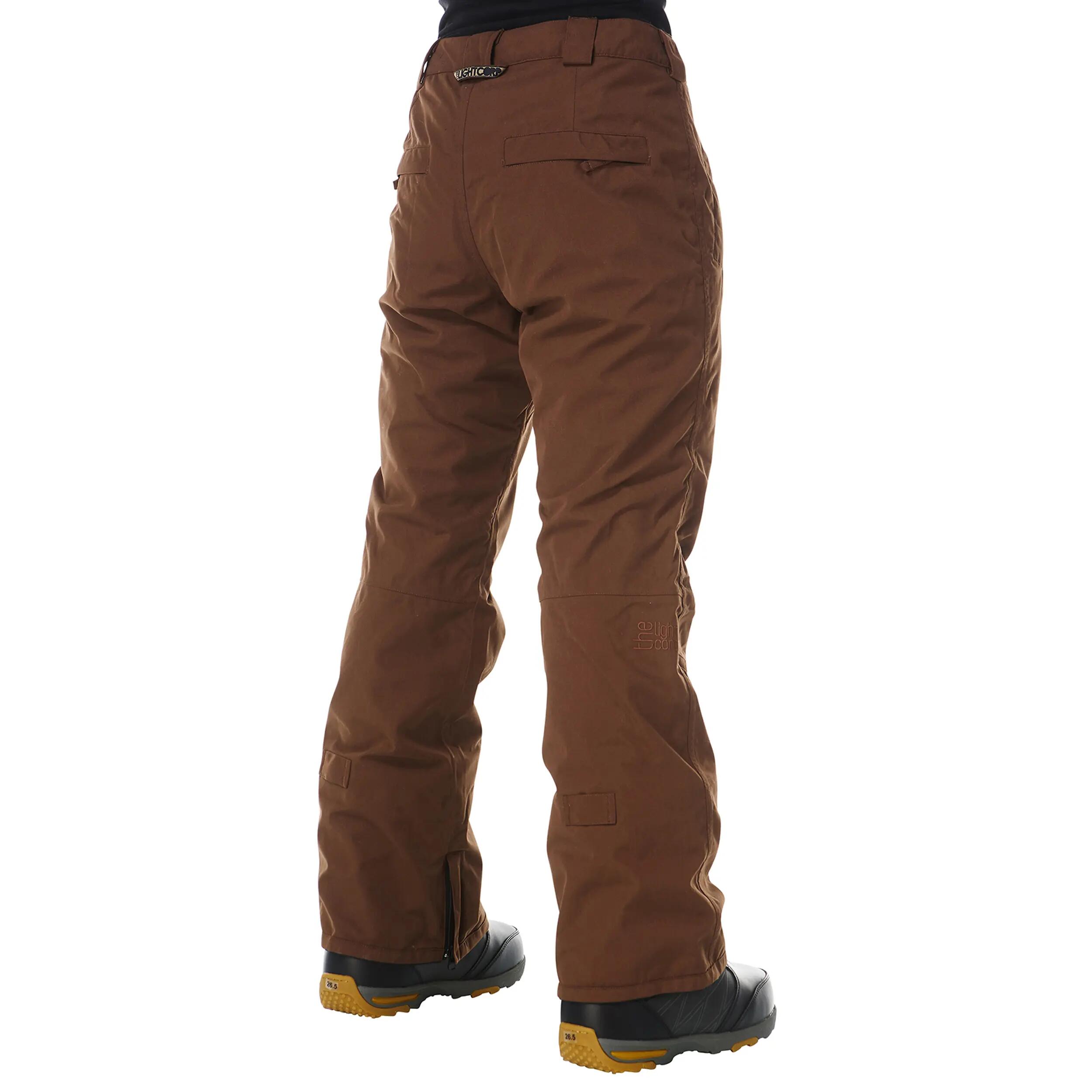 Ski-/Snowboardhose Damen - YOKO dark brown 2/6