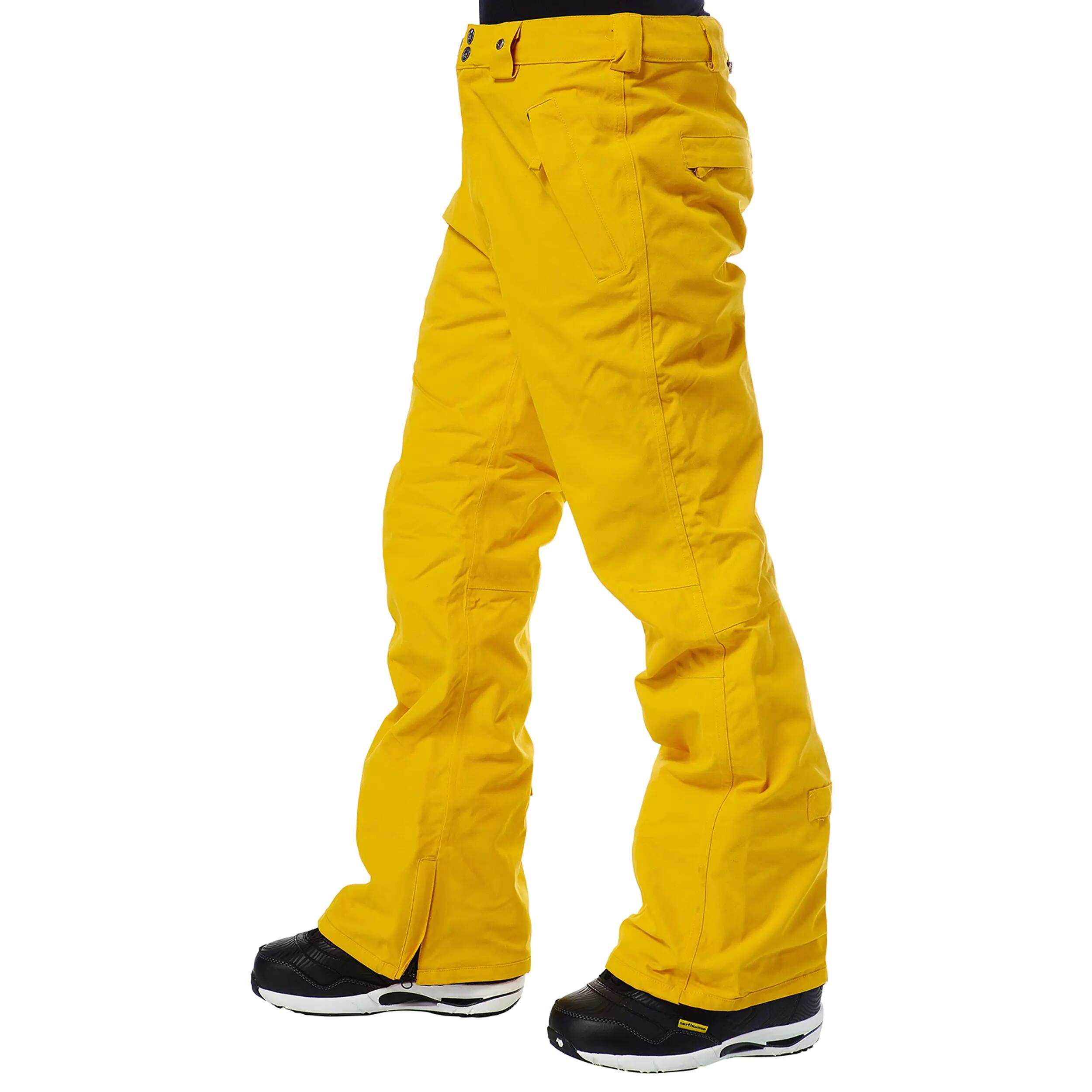 Ski-/Snowboardhose Damen - YOKO mustard 3/7