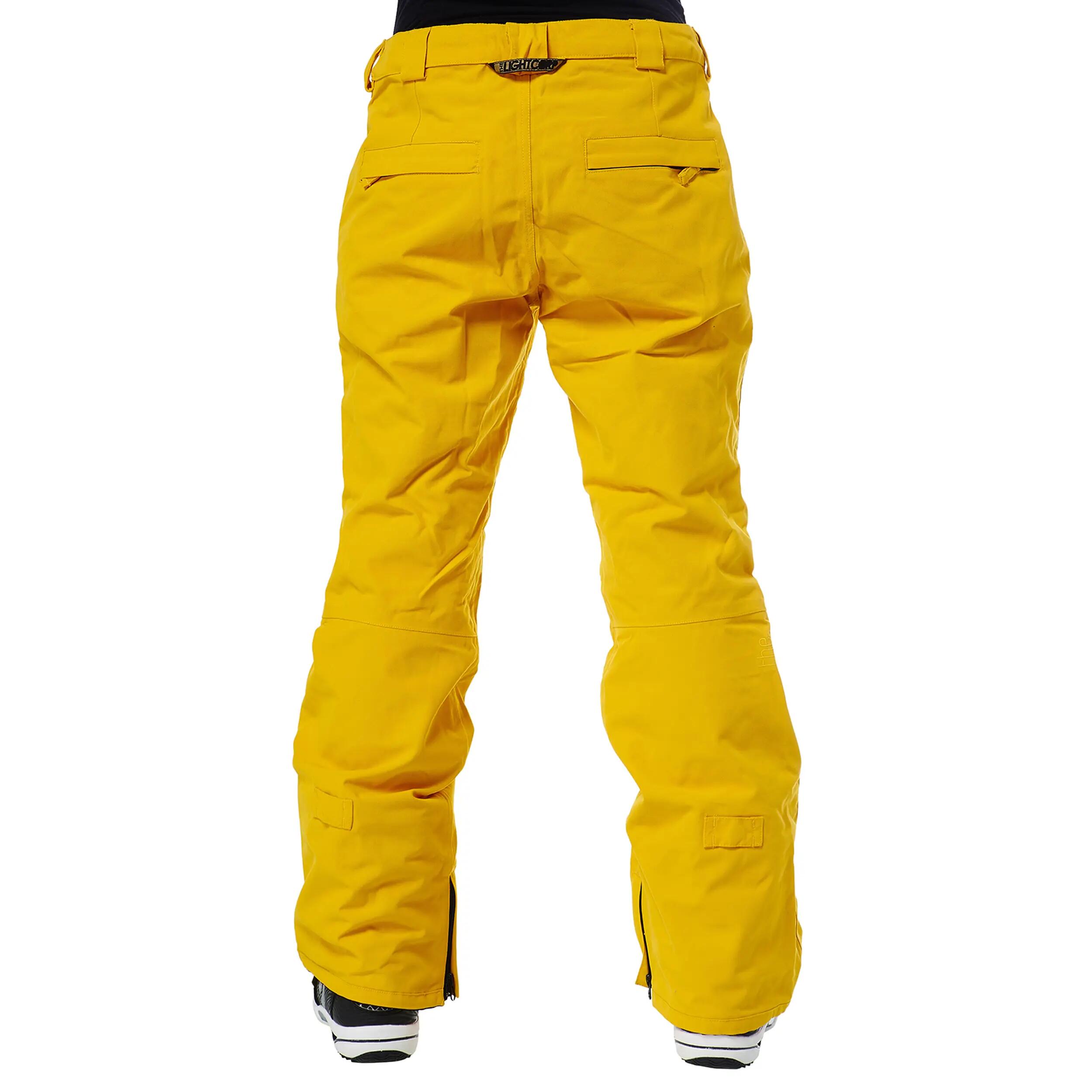 Ski-/Snowboardhose Damen - YOKO mustard 4/7