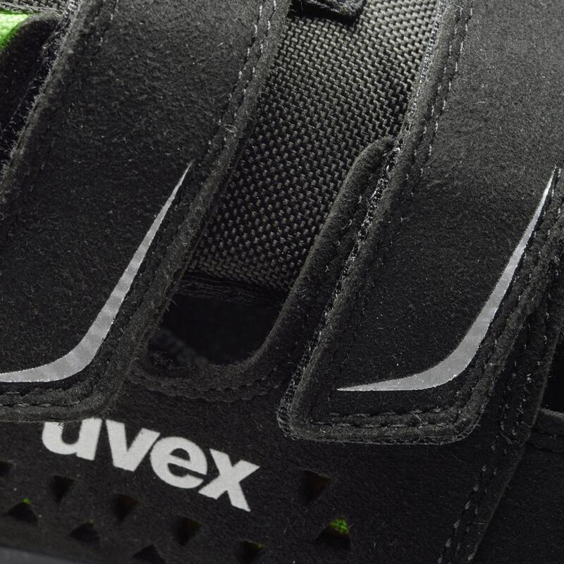 uvex 2 xenova® S1P SRC schwarz/grün Gr. 50