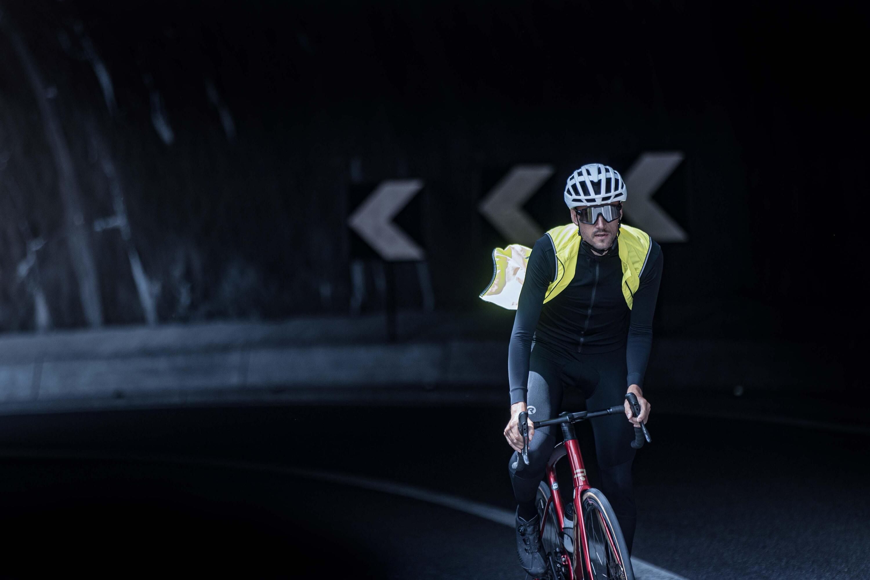 Men's Cycling Body Vest Windproof Lightweight Core Yellow 6/7