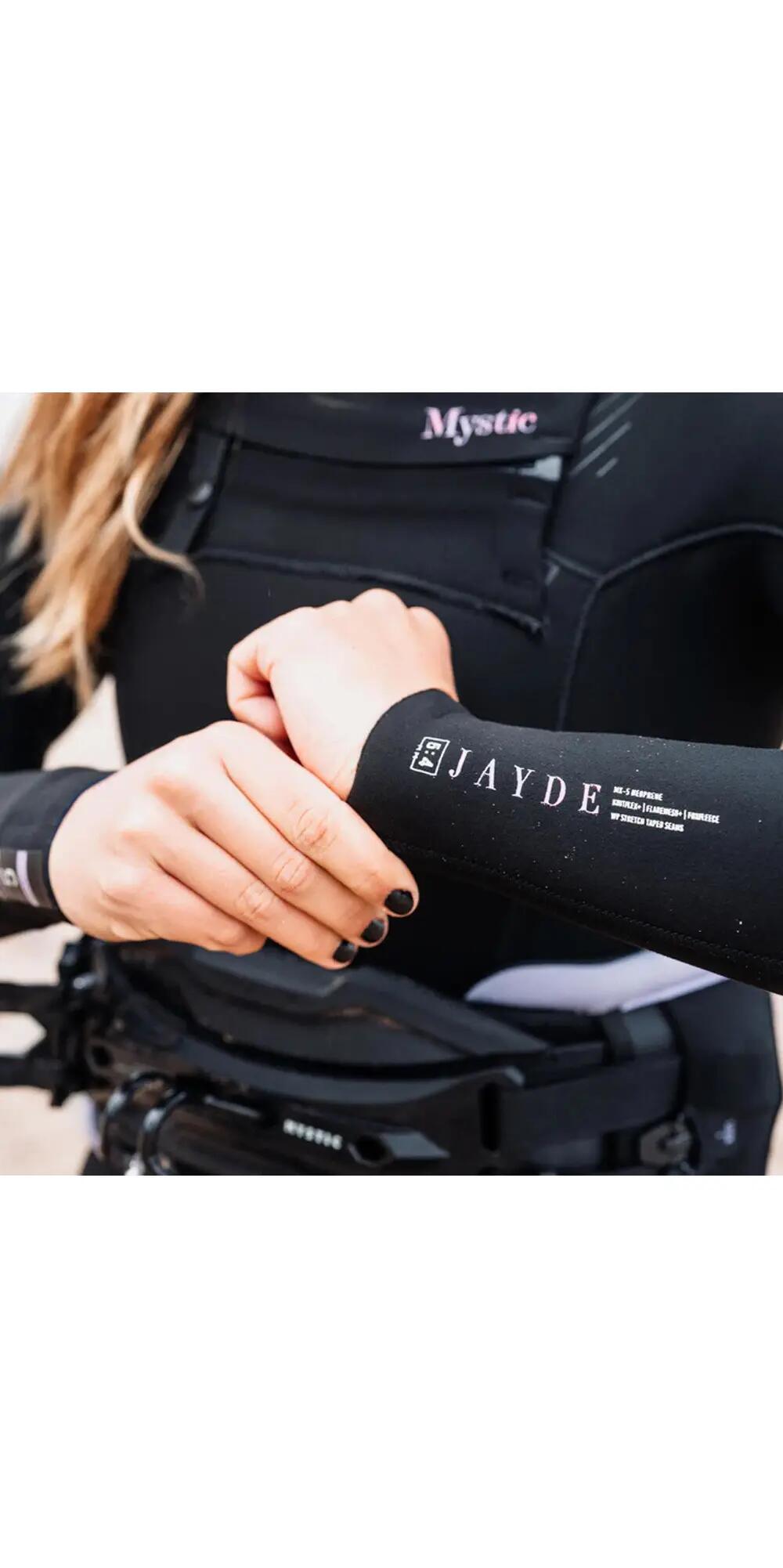 MYSTIC Jayde Wetsuit 5/4mm Double Frontzip Zwart 5/7