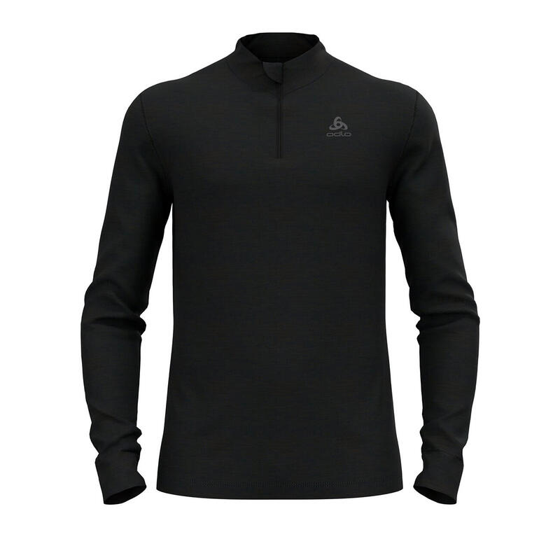 BL TOP turtle neck l/s half zip MERINO 2