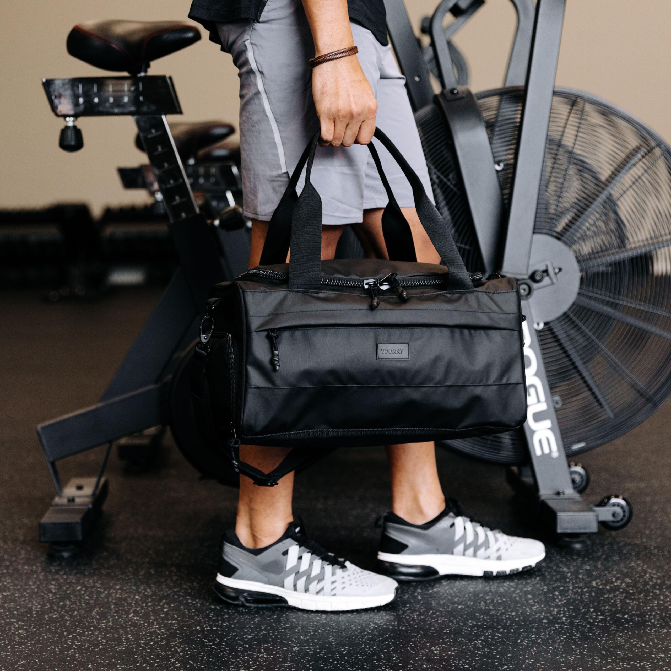 Boost Duffel 22L - 43,2 cm -Große Sporttasche mit Schuhfach (Matte Black) 5/7