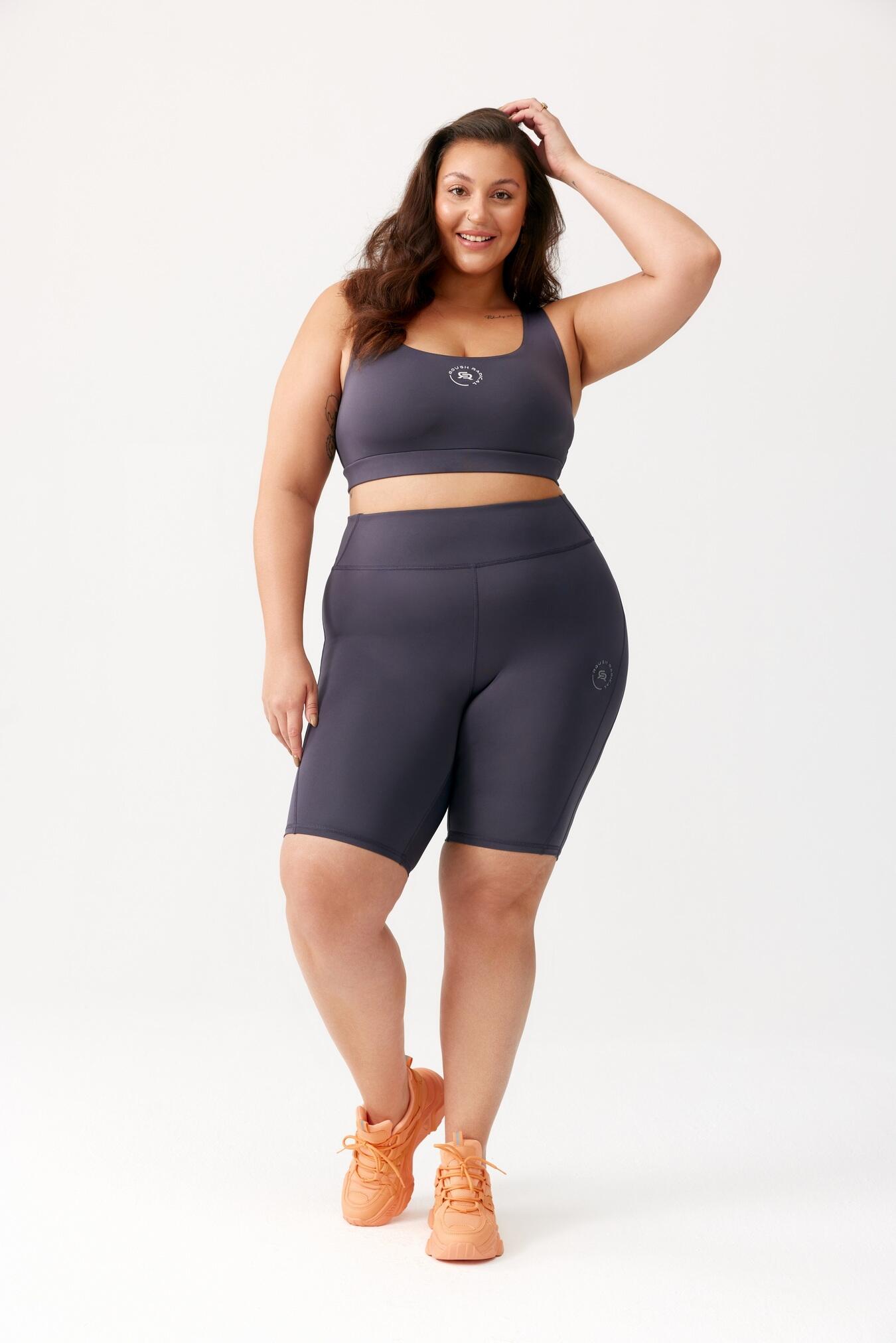Ruwe radicale Essa Plus Size sportbeha 3/4