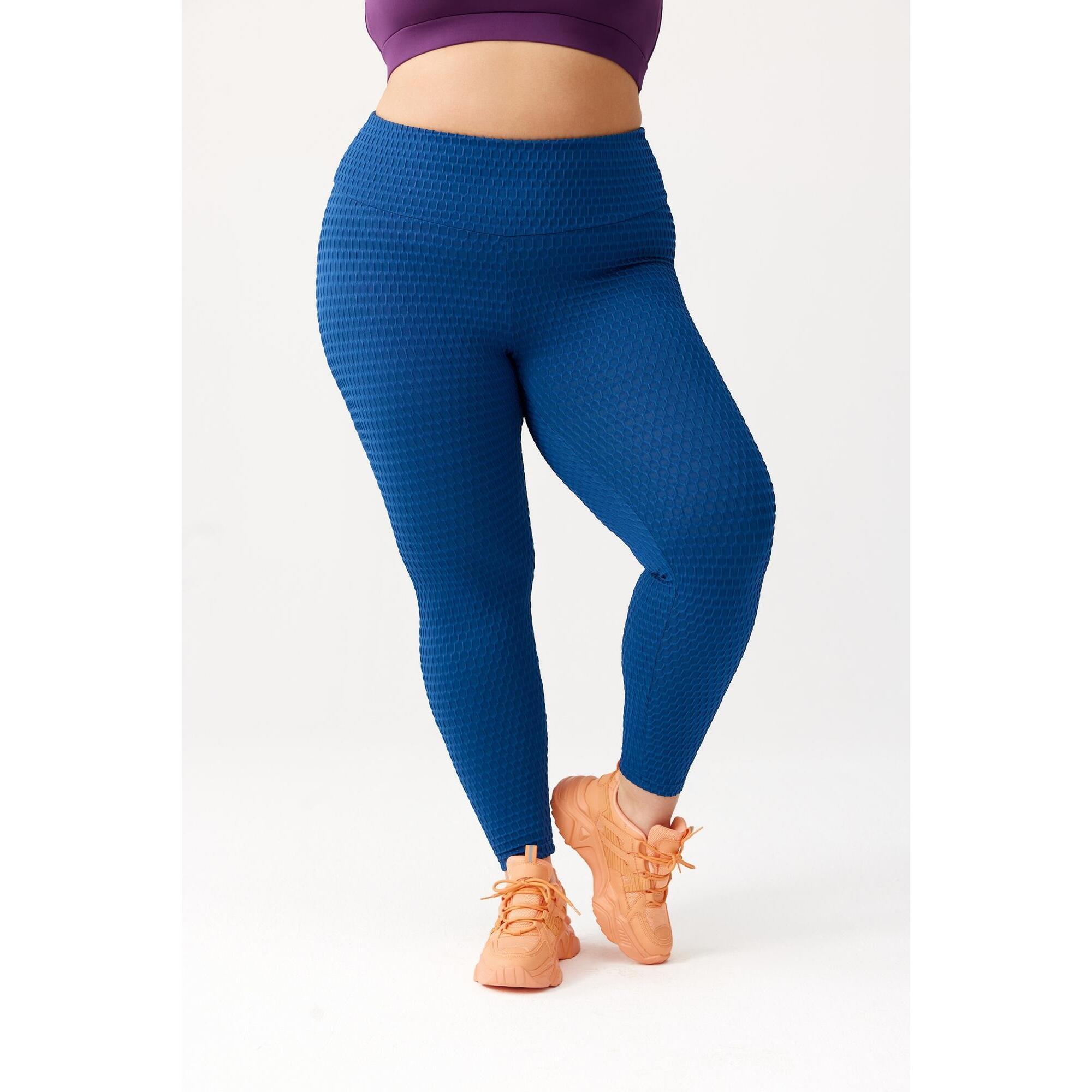 Rough Radical - Leggings De Sport Anticellulite Pour Femmes De Grande Taille Rough Radical Plus - Legging - Bleu - 56 3xl - Decathlon