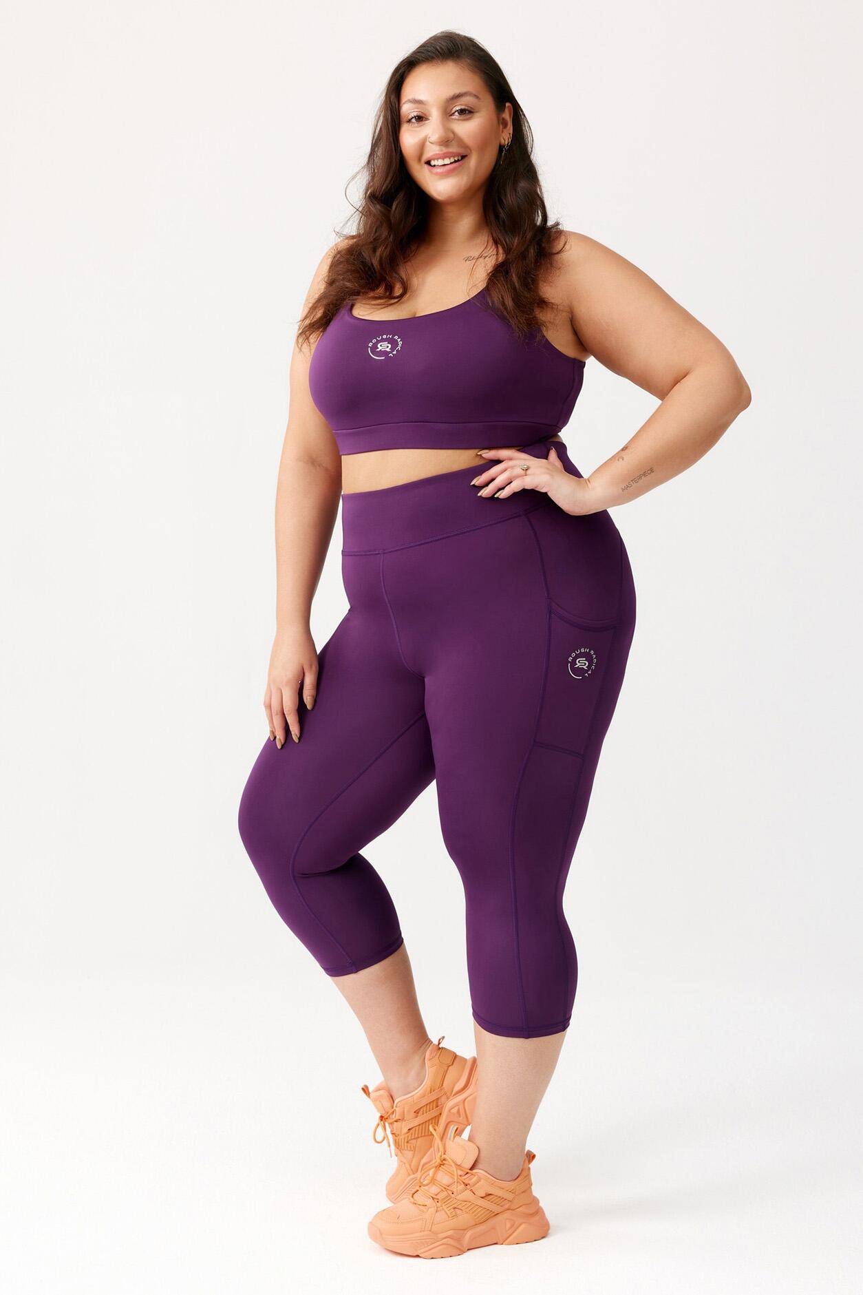 Futuro Fashion® - Leggings Lunghi a Vita Alta - Taglie Plus - Turchese - 48 - LWP