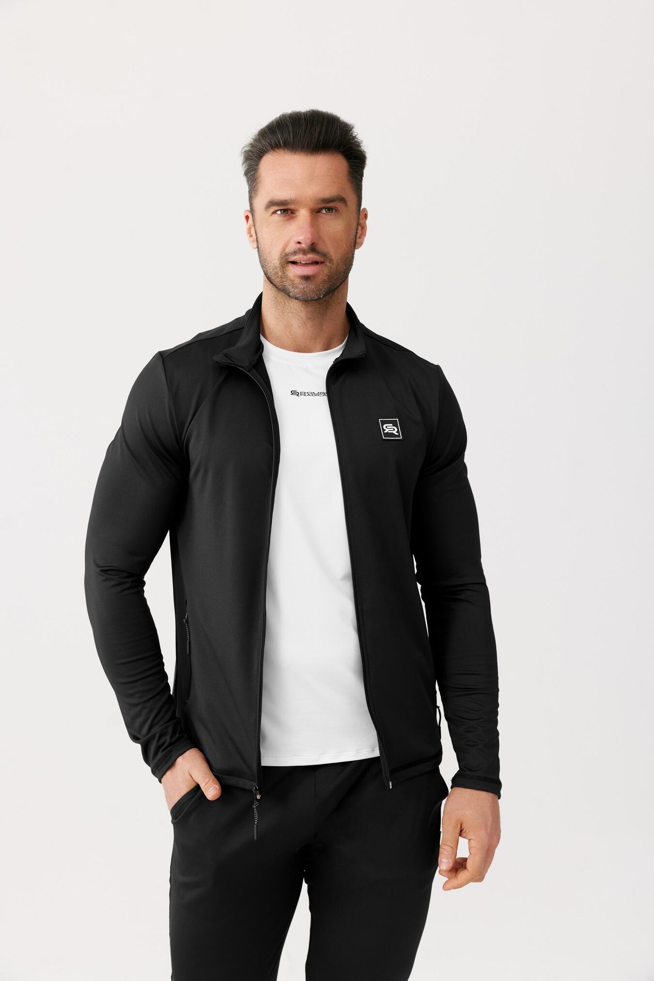 Bluza dresowa męska sportowa treningowa Rough Radical Maxim Zip 5/7