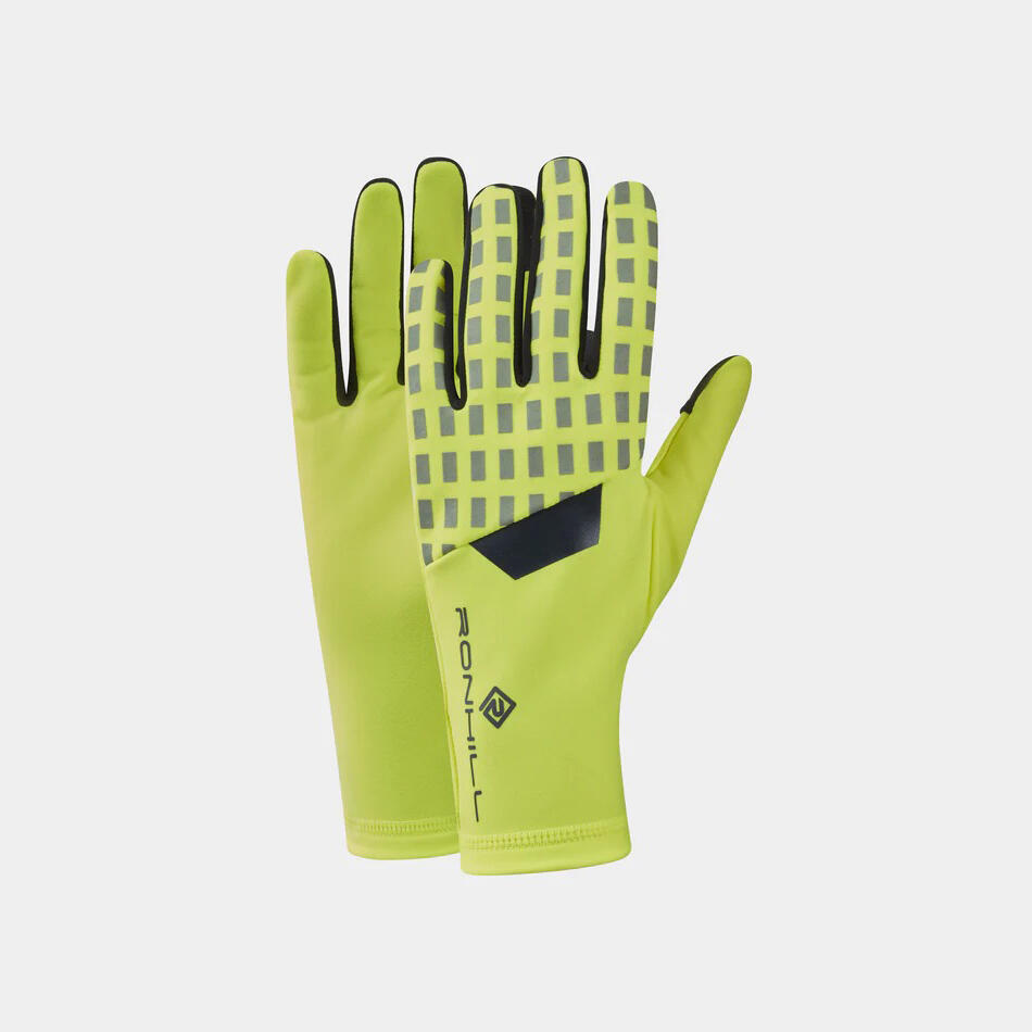 Ronhill Afterhours Running Glove Yellow - S 3/3