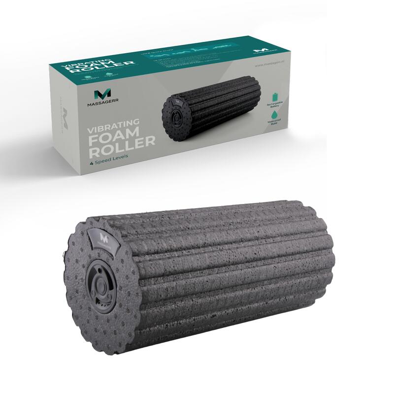 Vibrerende Foamroller - Foam Roller – Massage Roller – Massage Apparaat