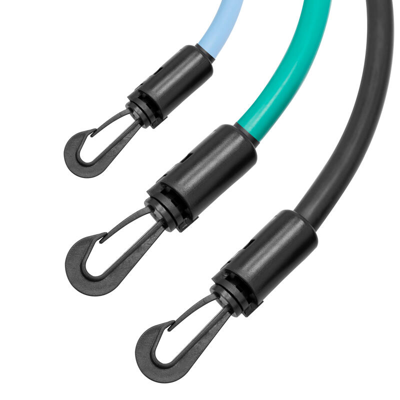 Extensor elastic cu 3 corzi interschimbabile Spokey Backer