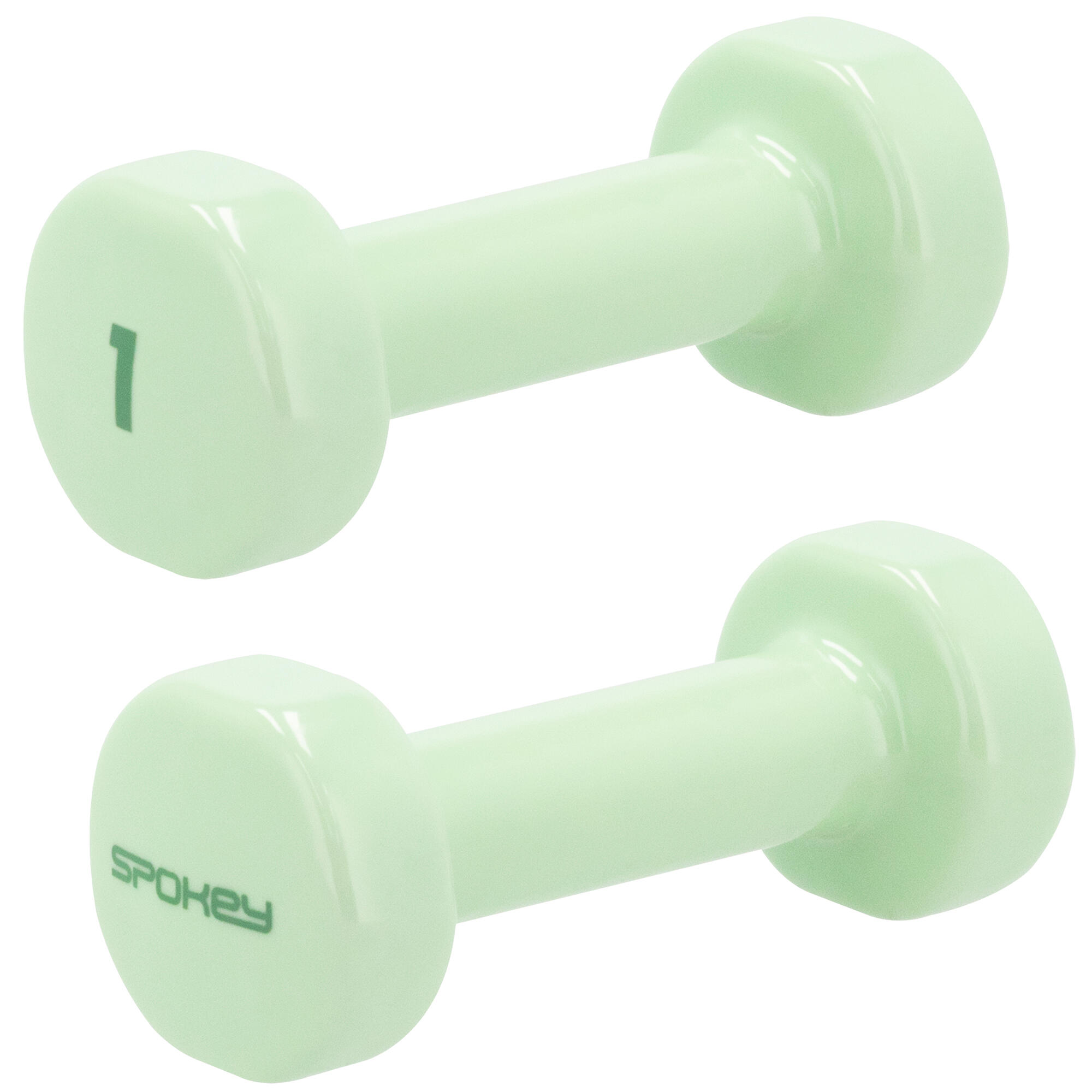 SPOKEY Sada vinylových fitness činek Spokey Shape 2 x 1 kg