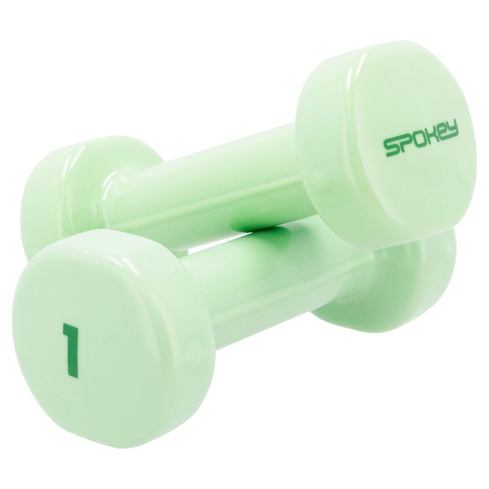 Sada vinylových fitness činek Spokey Shape 2 x 1 kg 3/6