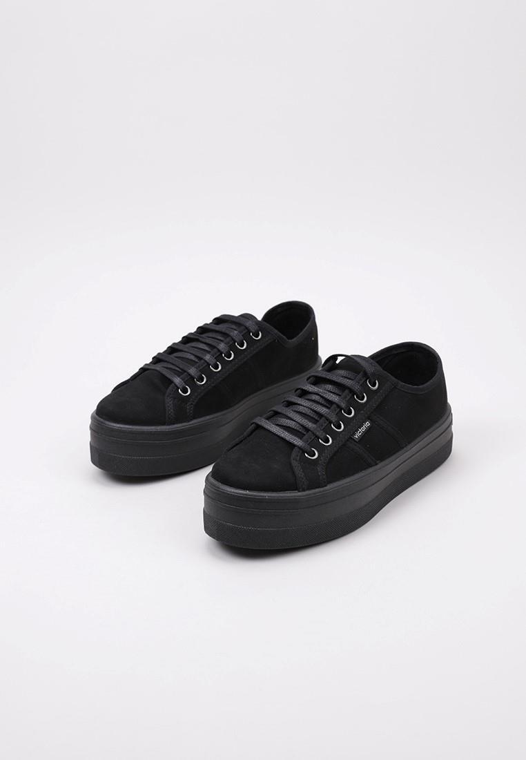 Zapatillas Mujer Victoria Barcelona Antelina Negro 2/6