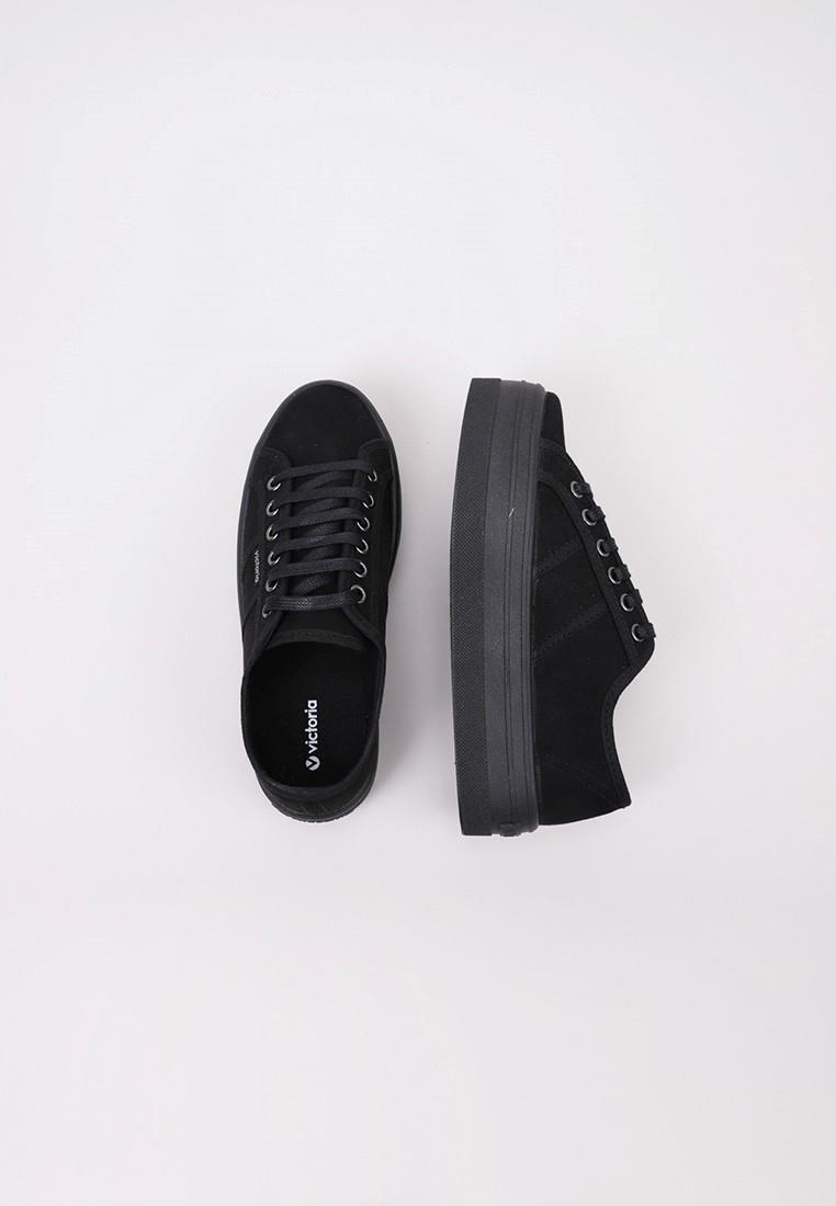 Zapatillas Mujer Victoria Barcelona Antelina Negro 5/6