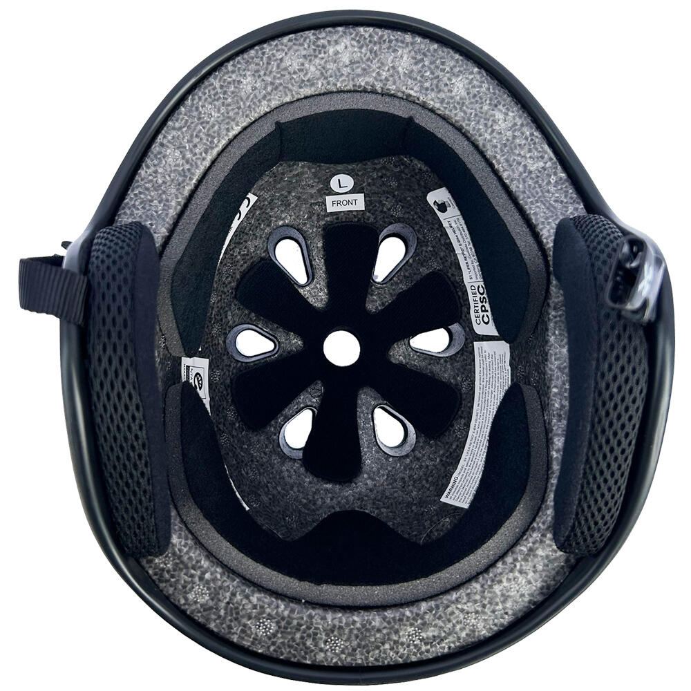 S1 RETRO LIFER e-HELMET - MULTI-IMPACT & HIGH-IMPACT CERTIFIED - MATT BLACK 4/4