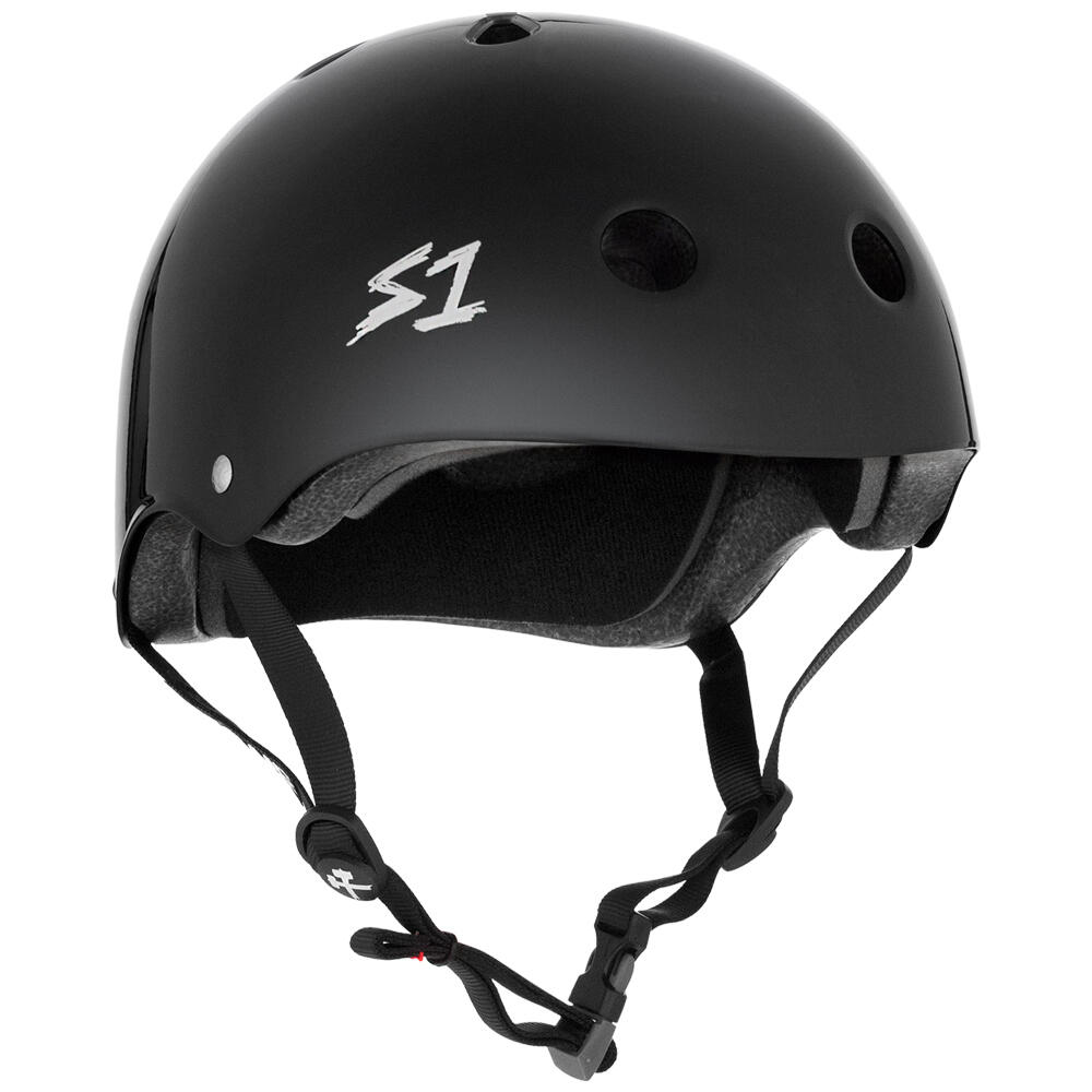 S1 MEGA LIFER HELMET - MULTI-IMPACT & HIGH-IMPACT CERTIFIED - BLACK GLOSS 1/9