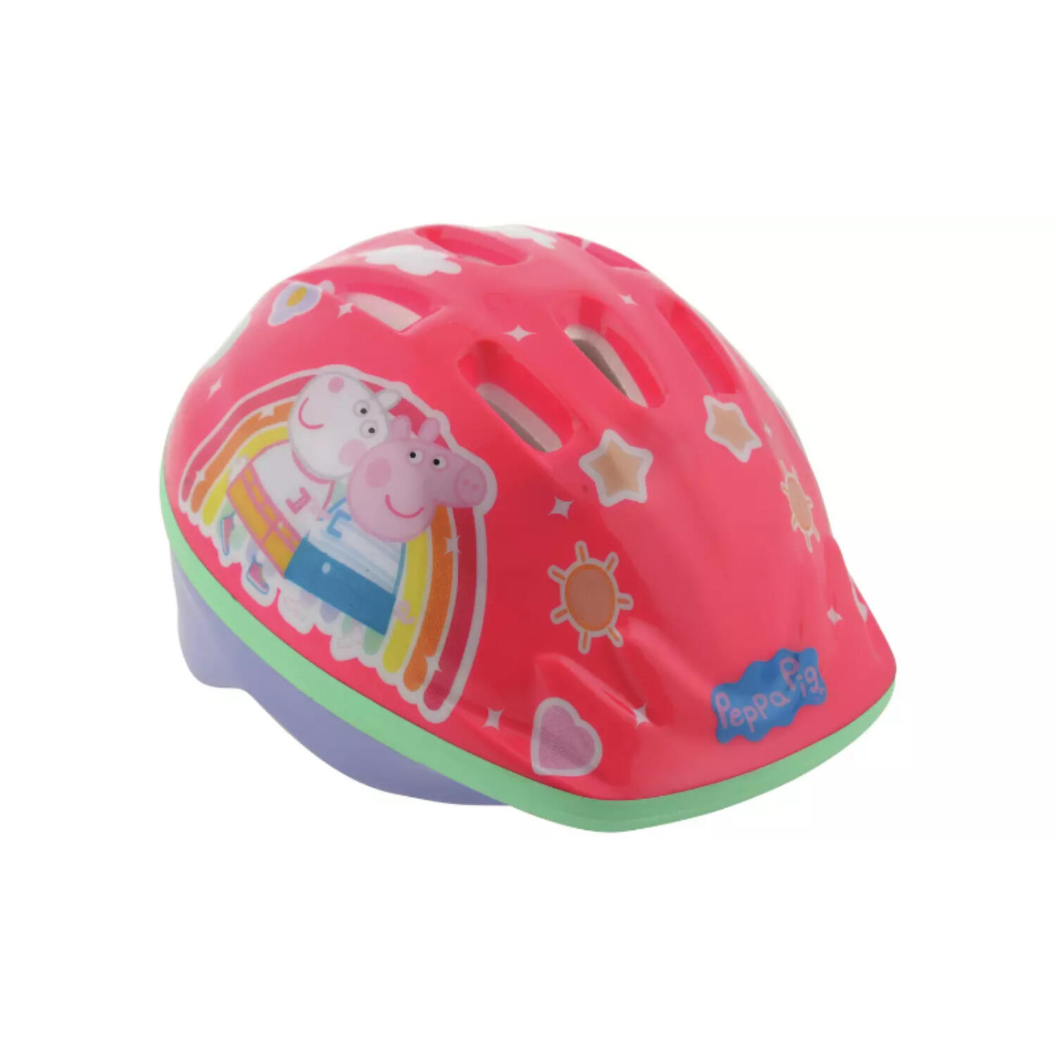 Peppa Pig Kids Bike Helmet - 48-52cm 1/3