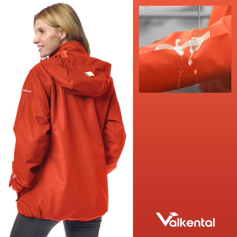 Chaqueta 3en1 inteligente - Chaqueta impermeable con forro de fleece - Mujer