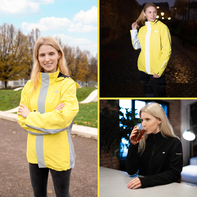 3in1 Smart Jacket - Wasserdichte Jacke mit Fleece Zipp-In - Damen