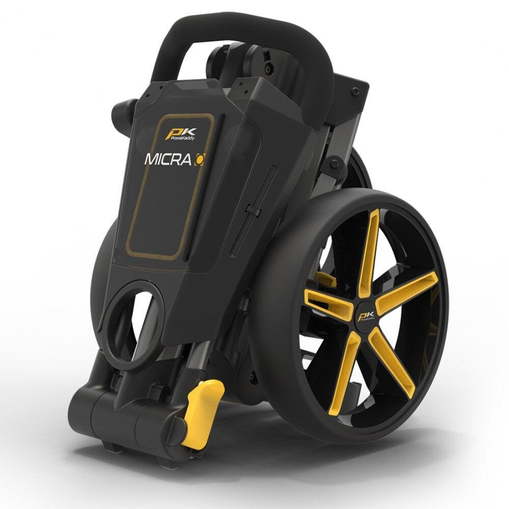 Powakaddy 2023 Micra Push Cart - Gun Metal 3/5