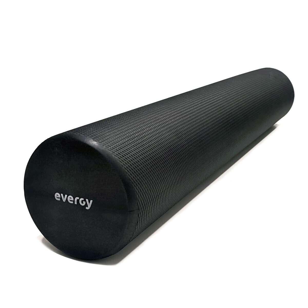 EVERGY Cilindro foam black Evergy 91 cm Rodillo Foam Liberación Muscular