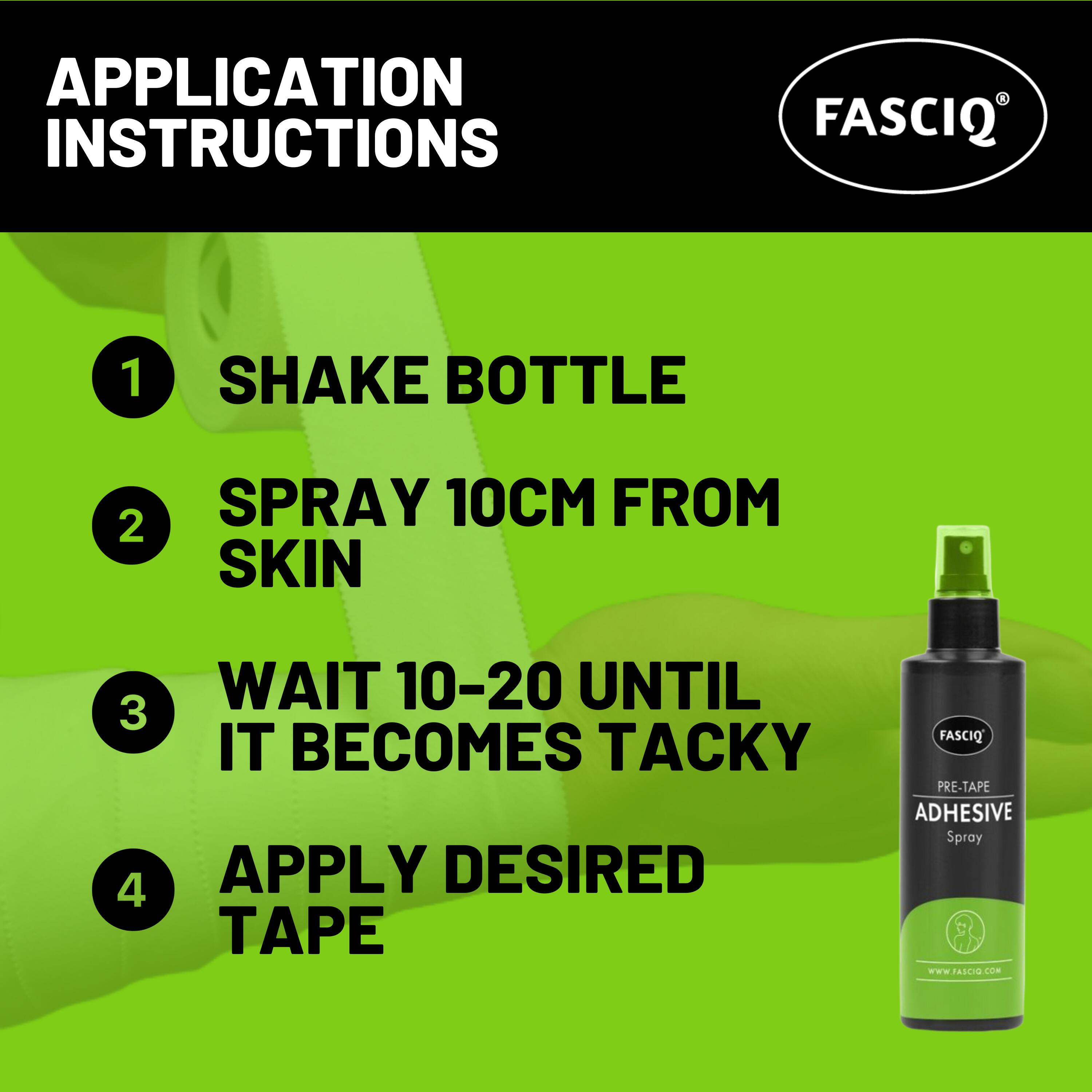 FASCIQ® Pre-Tape Spray Adhesive Spray 4/7