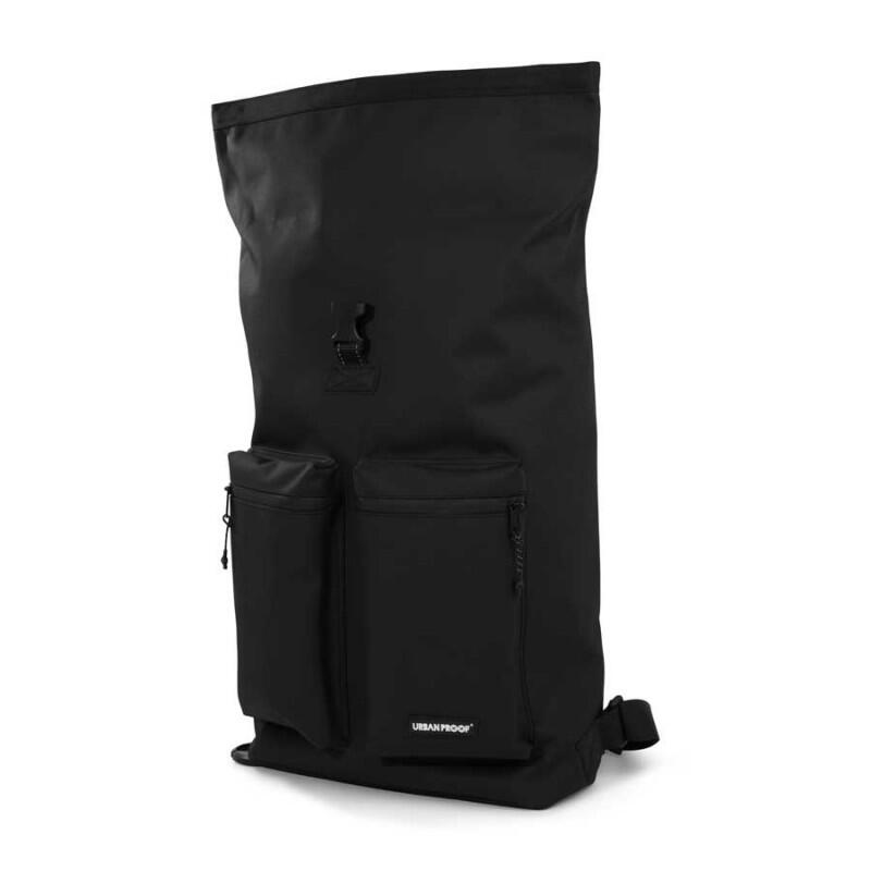 Sac de vélo shopper recyclé Rolltop Backpack 20 litres 34 x 13 x 46 cm - noir