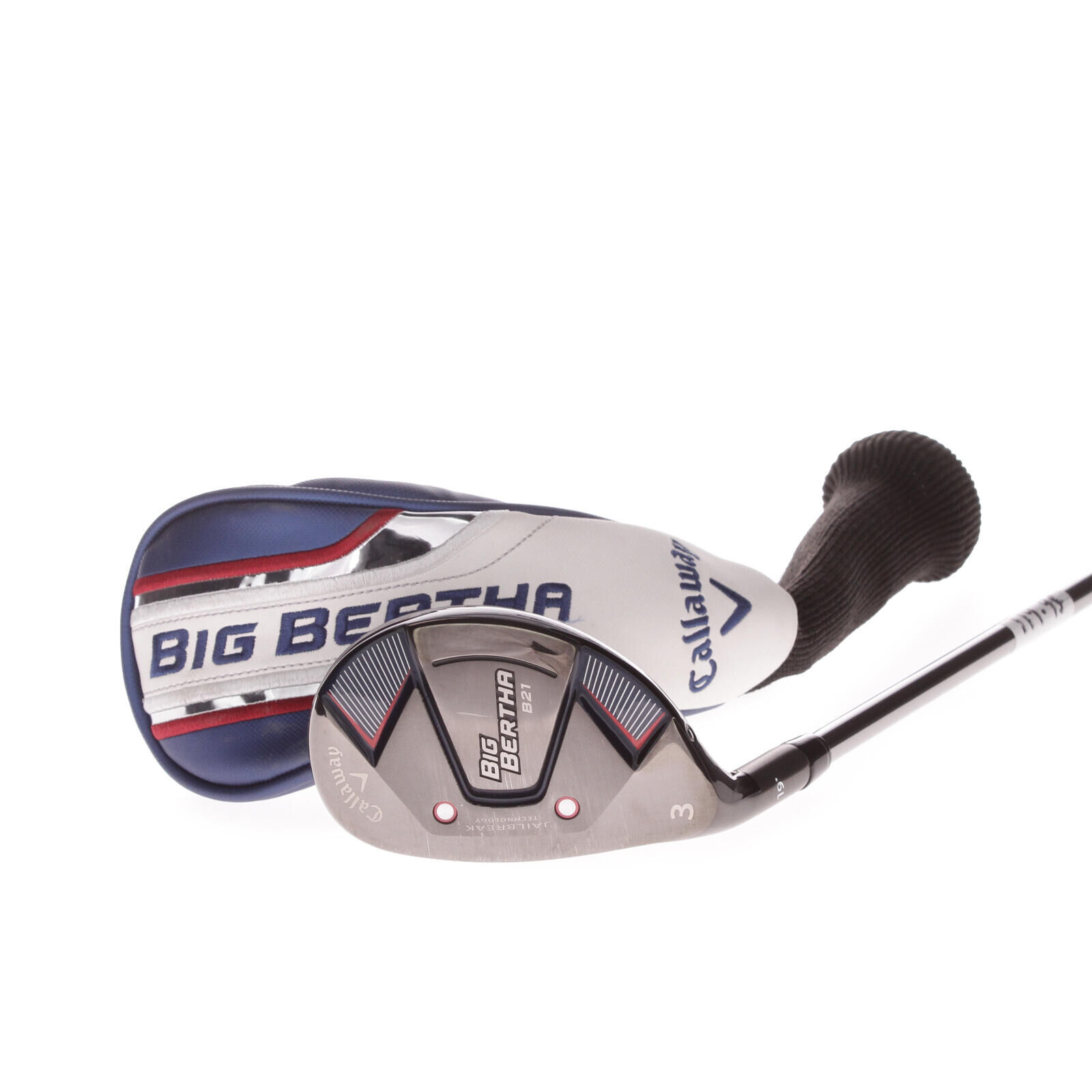 CALLAWAY USED - 3 Hybrid Callaway Big Bertha B21 19* Regular Flex Left Handed - GRADE B