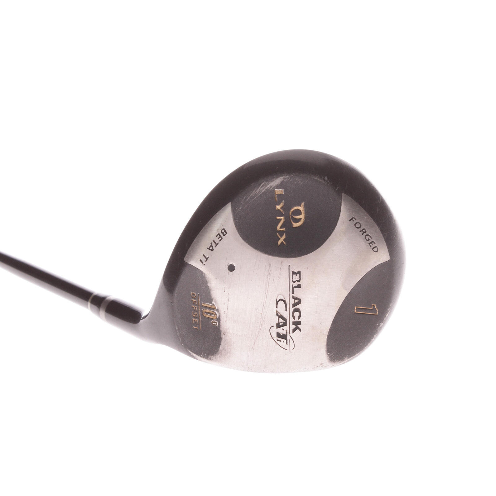 LYNX USED -  Driver Lynx Black Cat Beta Ti Offset 10 Degree Stiff Flex - GRADE C