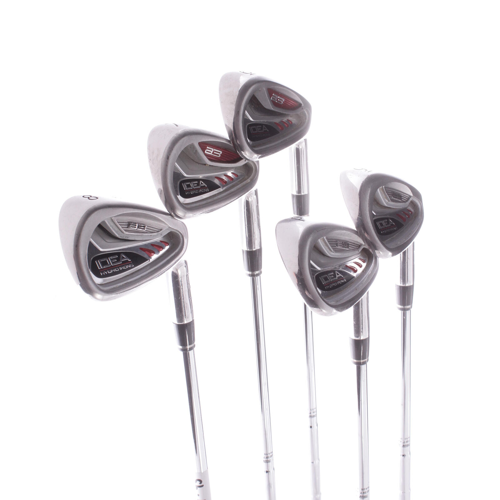 USED - Iron Set 6-PW Adams A3 Steel Shaft Right Handed - GRADE B 2/7