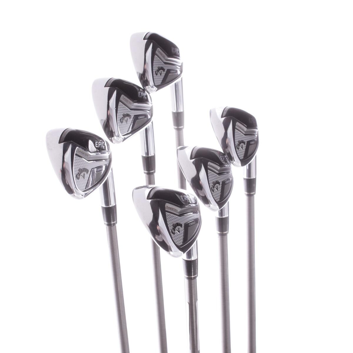 USED - Iron Set 6-AW Callaway Epic E19 Graphite Shaft Right Handed - GRADE B 2/7