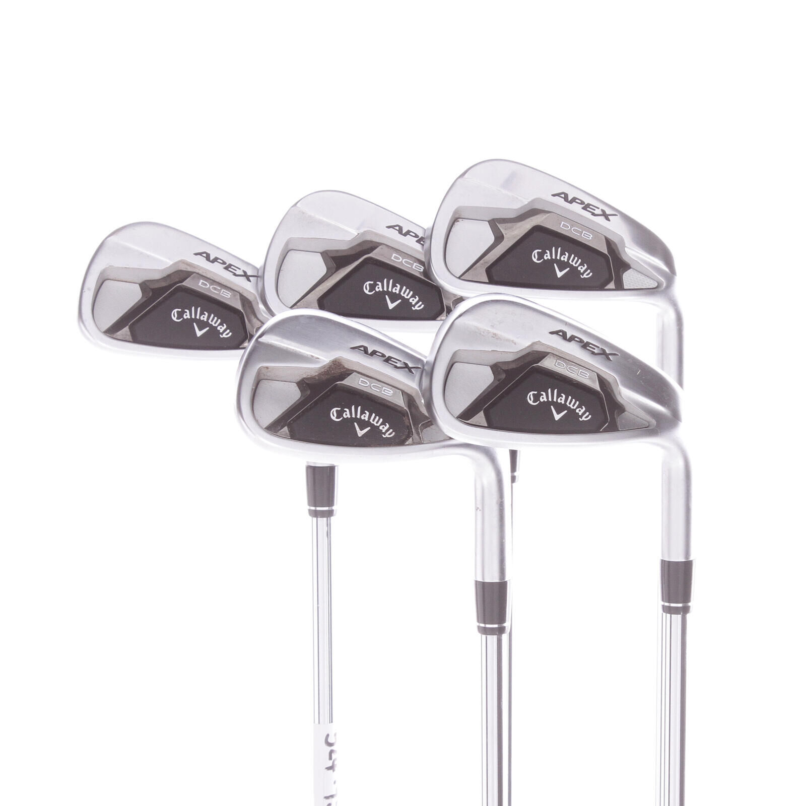 CALLAWAY USED - Iron Set 6-PW Callaway Apex DCB Forged Steel Shaft Right Hand - GRADE B