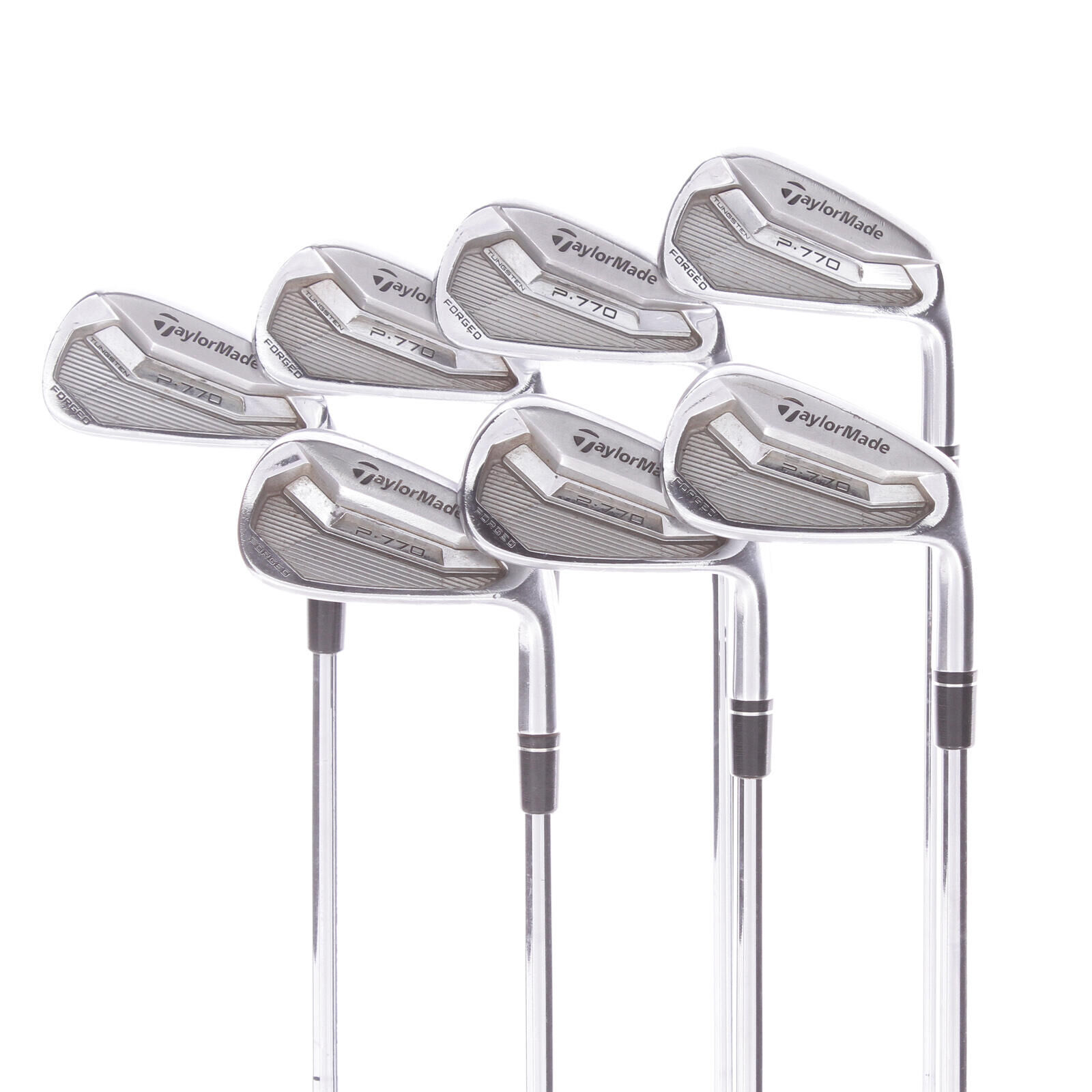TAYLORMADE USED - Iron Set 4-PW TaylorMade P770 2017 Steel Shaft Right Handed - GRADE C