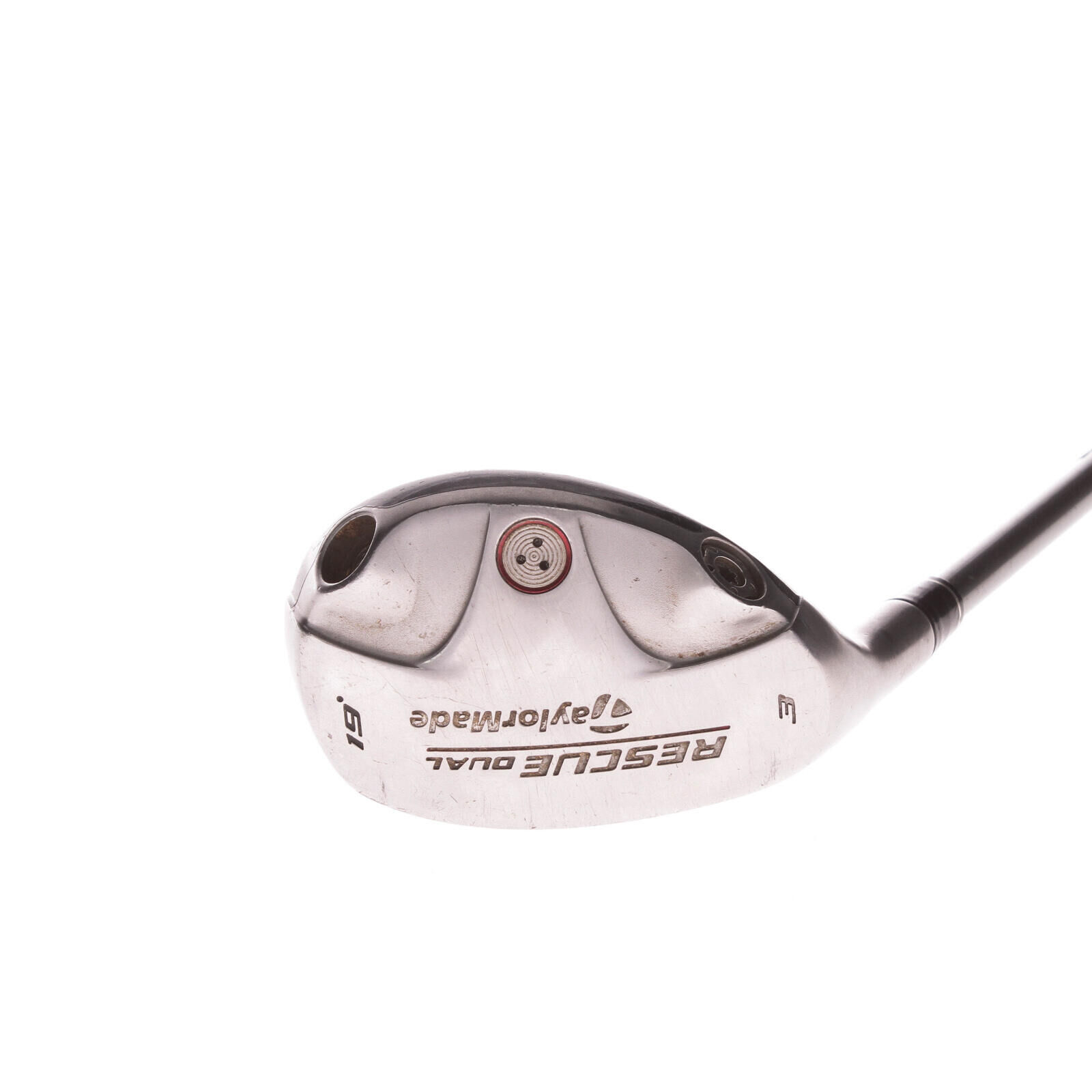 TAYLORMADE USED - 3 Hybrid TaylorMade Rescue Dual 19* Stiff Flex Left Handed - GRADE B