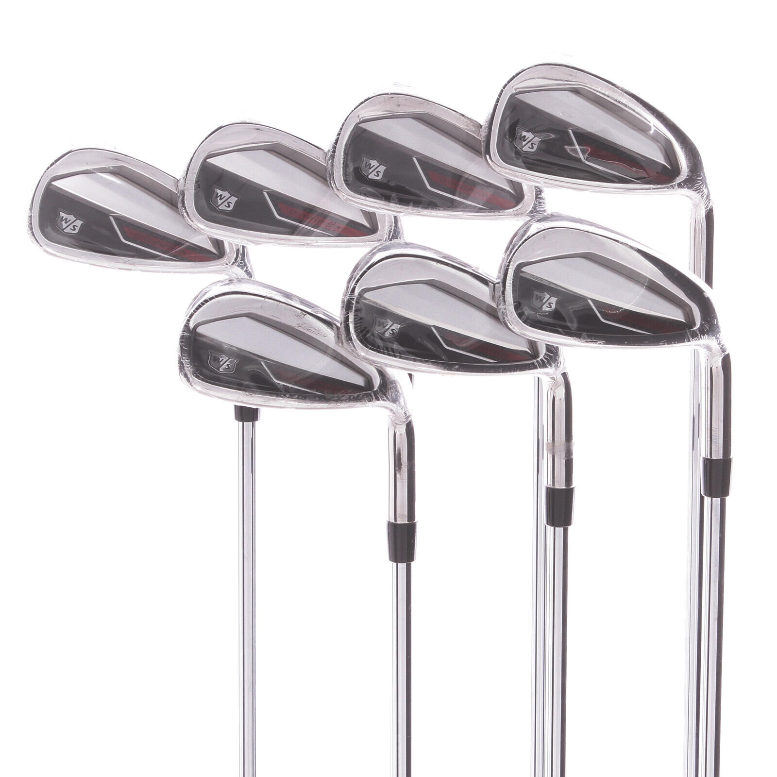 WILSON USED - Iron Set 5-PW+GW Wilson Staff Dynapower Steel Shaft Right Hand - GRADE A