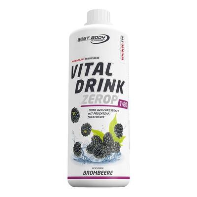 Best body nutrition vital drink zerop (1000ml) black berry - intra