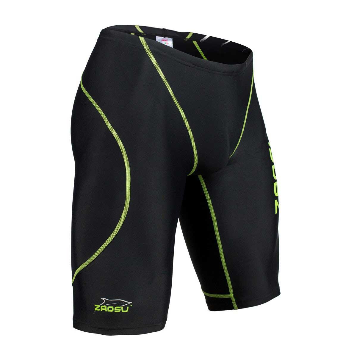 Wettkampf-Schwimmhose Schwimmen Jammer FINA-Approved Herren & Jungen - Z-Black 2/4