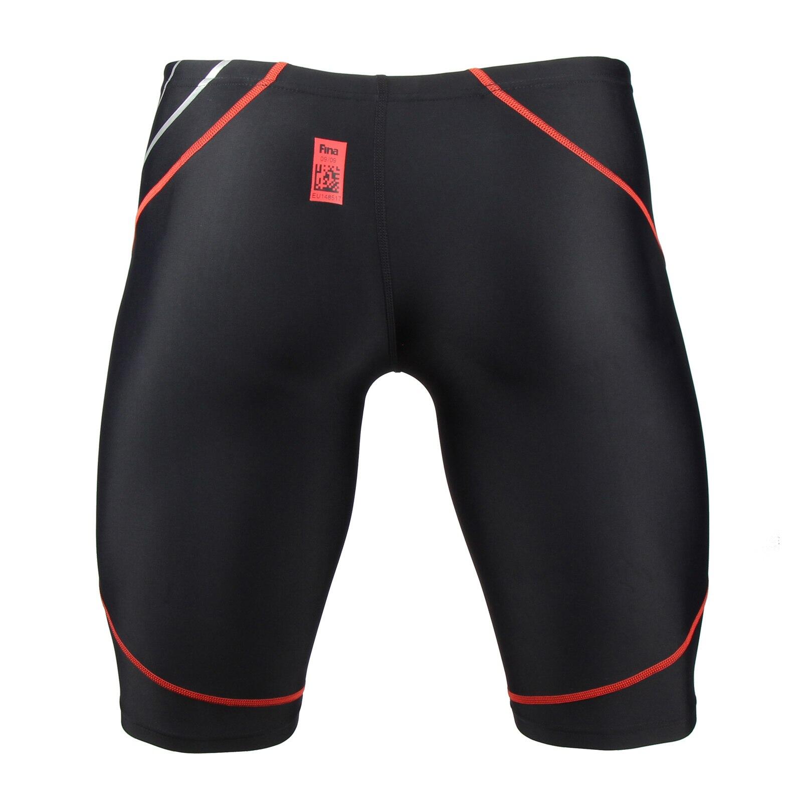 Wettkampf-Schwimmhose Schwimmen Jammer FINA-Approved Herren & Jungen - Z-Black 2/3