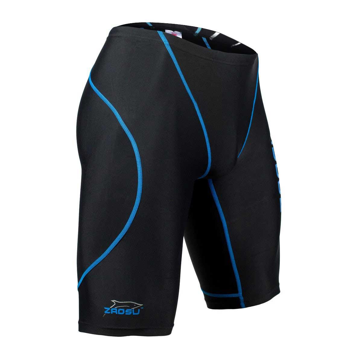 Wettkampf-Schwimmhose Schwimmen Jammer FINA-Approved Herren & Jungen - Z-Black 2/4