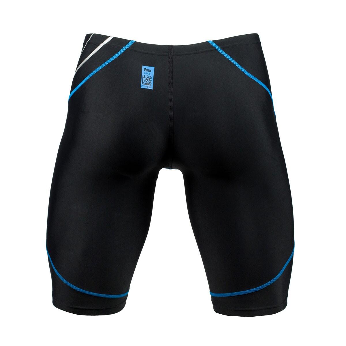 Wettkampf-Schwimmhose Schwimmen Jammer FINA-Approved Herren & Jungen - Z-Black 4/4
