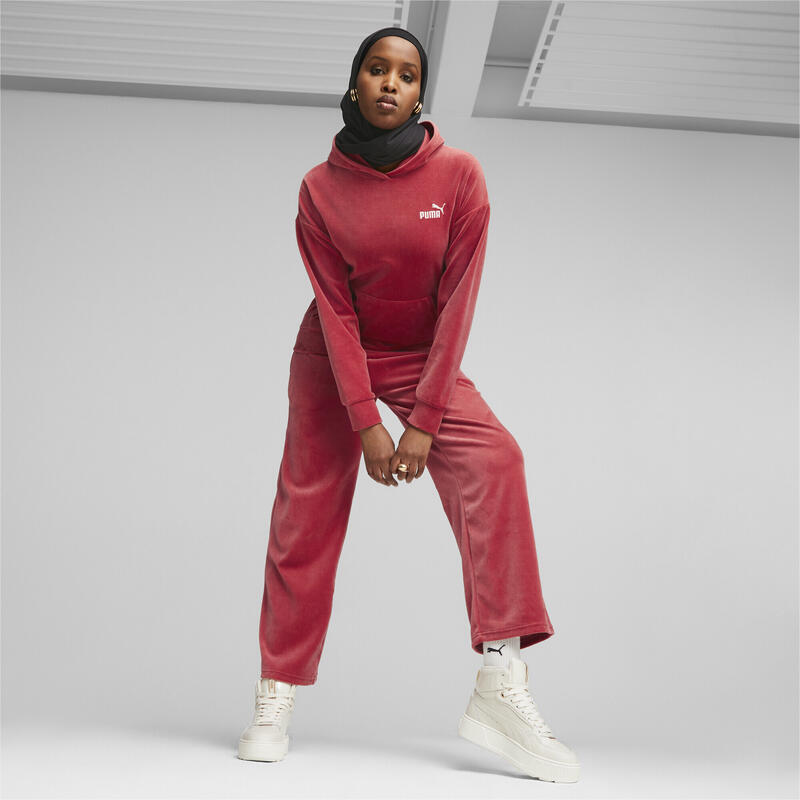 ESS+ Hoodie Damen PUMA Astro Red