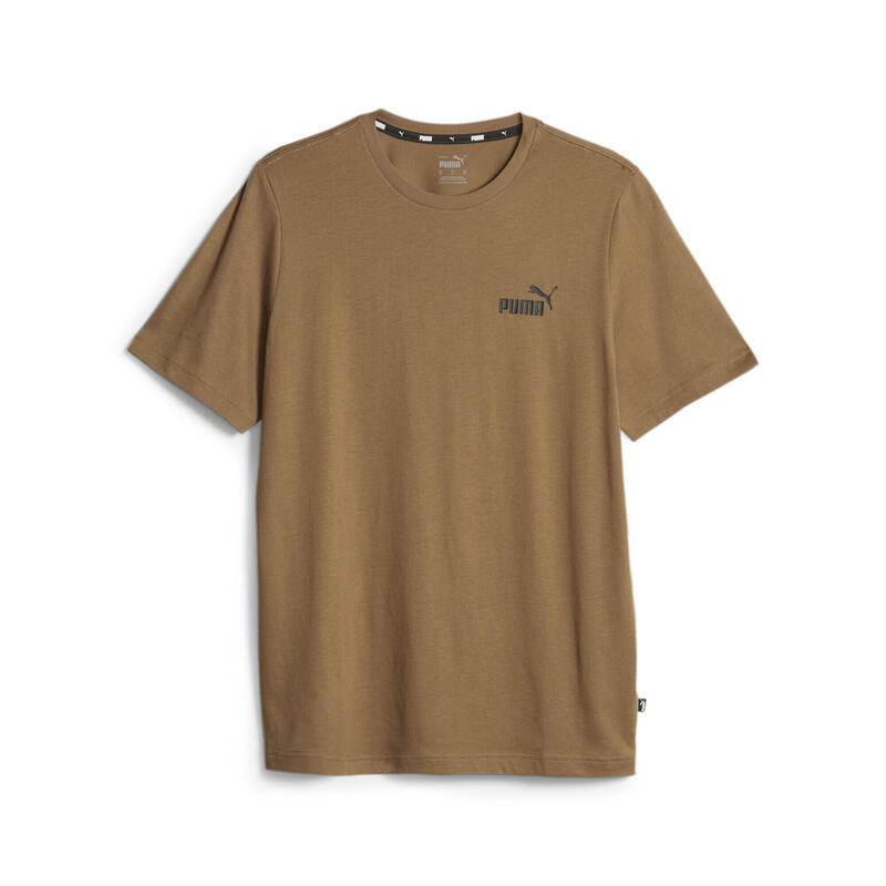 Essentials Small Logo T-Shirt Herren PUMA Chocolate Chip Brown