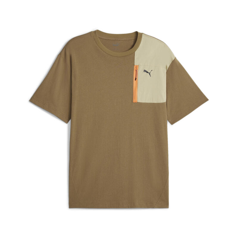 OPEN ROAD T-Shirt Herren PUMA Chocolate Chip Brown