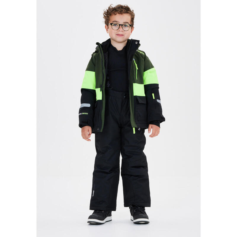 Snowboardhose Provo Wintersport Kinder Black Wasserdicht 10.000 mm Atmungsaktiv