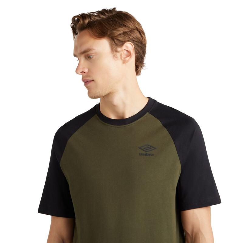 "Core" TShirt für Raglanärmel Herren Waldnacht/Schwarz