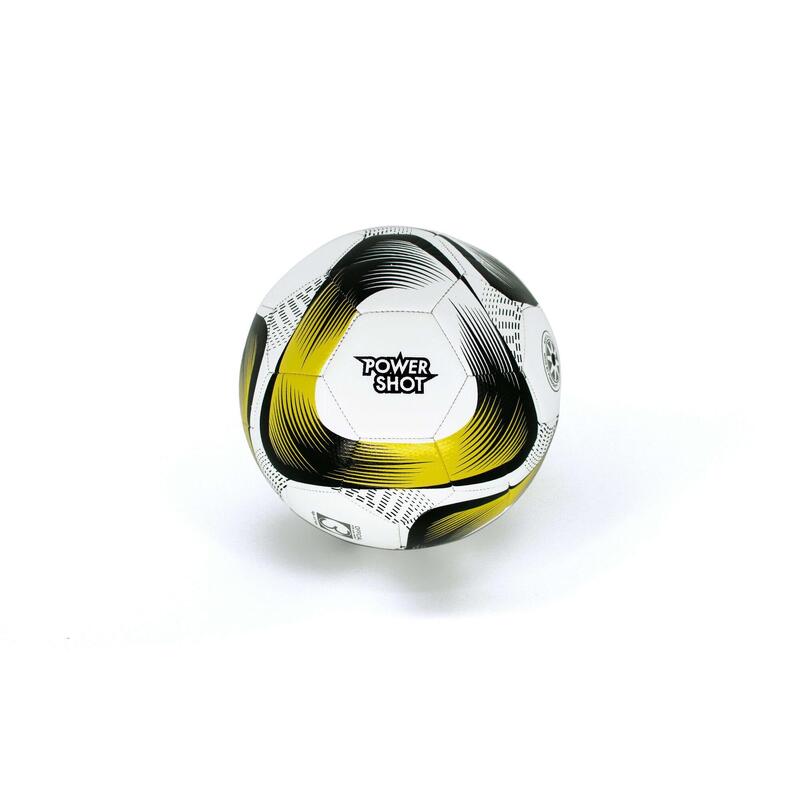 Bola de futebol amarelo e preto - tamanho 3