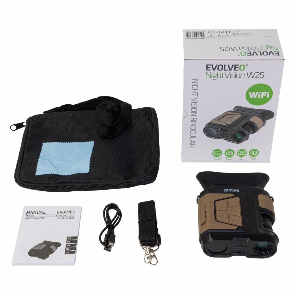 NightVision W25 binokulár s nočním viděním a WiFi 7/7