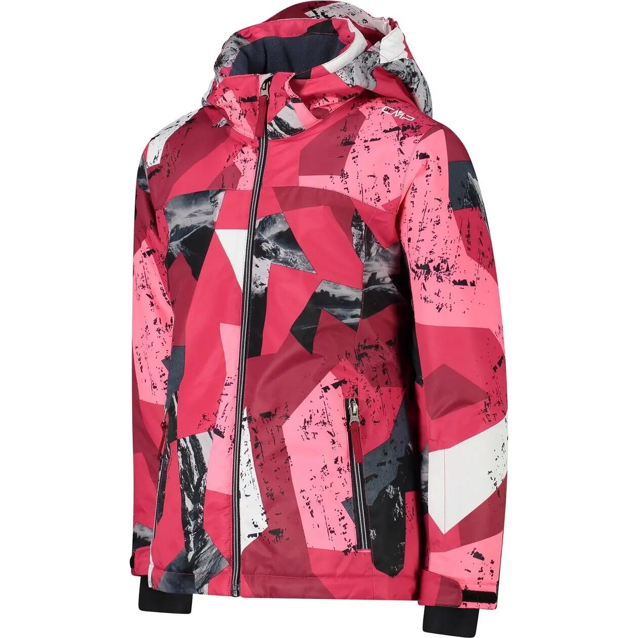 CMP Mädchen Skijacke Girl Jacket Snaps Hood 39W2085 3/5